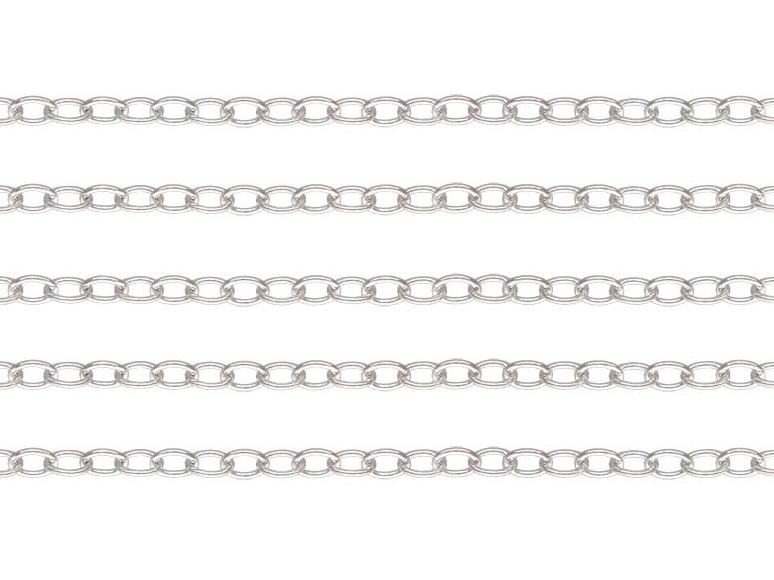 2mm Cable Permanent Jewellery Bracelet in Sterling Silver - Samuel Perry