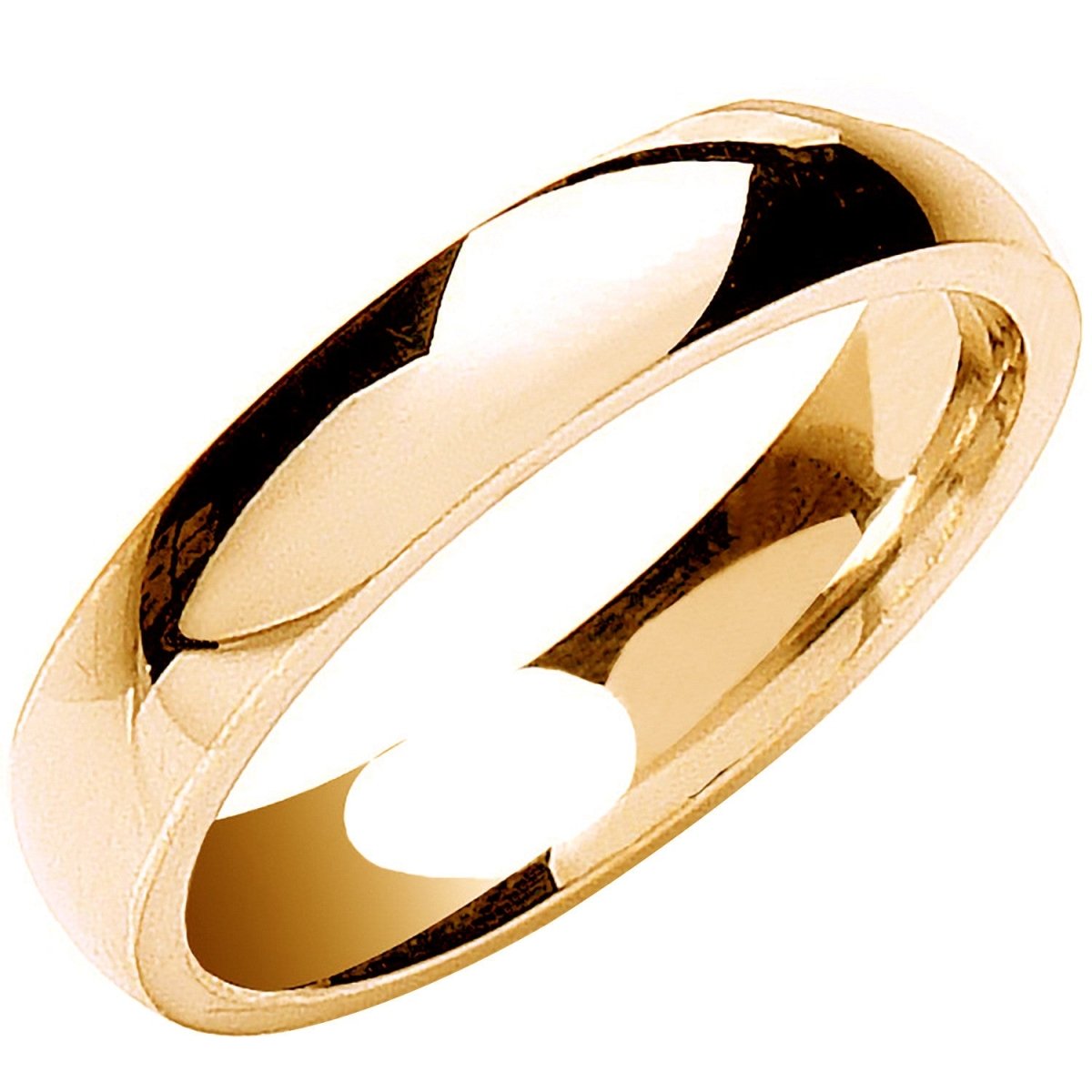 4mm Premium Traditional Court Wedding Band - Samuel Perry