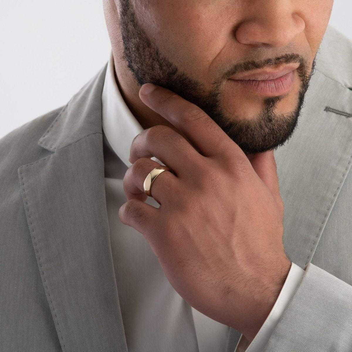 6mm Court Wedding Ring in 18ct Yellow Gold - Samuel Perry