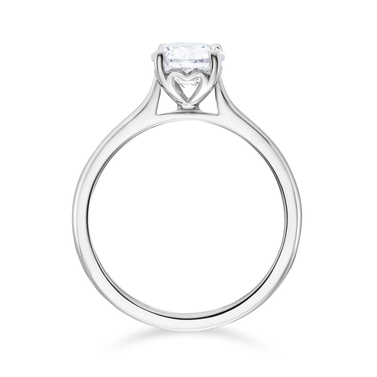 9ct White Gold 0.50ct Lab Grown Diamond Engagement Ring - Samuel Perry