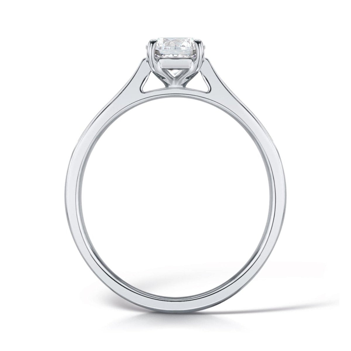 9ct White Gold 0.50ct Lab Grown Diamond Engagement Ring - Samuel Perry