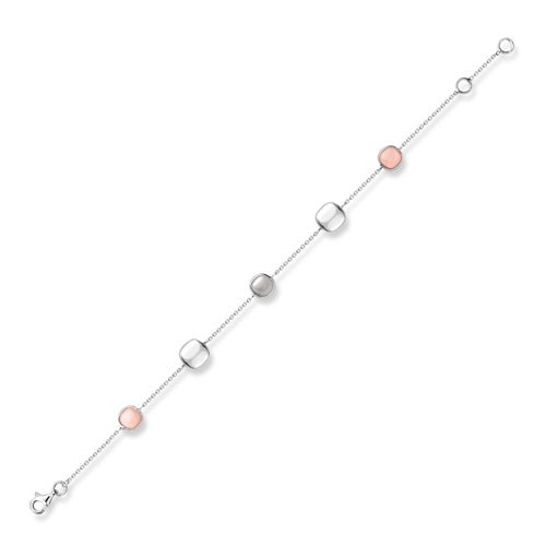 9ct White Gold Fancy Bracelet - Samuel Perry