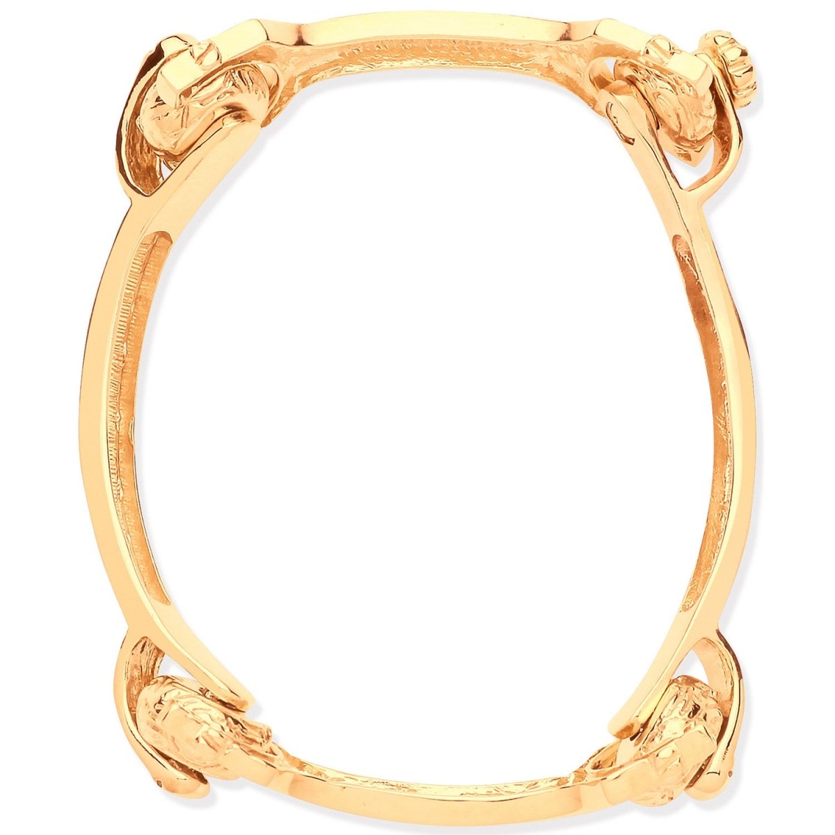 9ct Yellow Gold 4 Piece bone Baby Bangle - Samuel Perry
