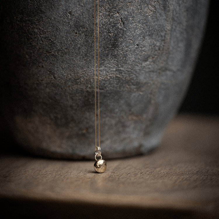 9ct Yellow Gold Bobble Necklace - Samuel Perry