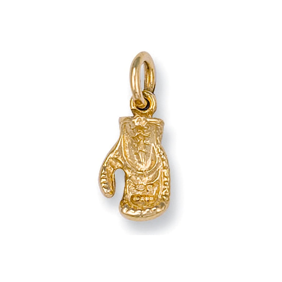 9ct Yellow Gold Boxing Glove Pendant – Compact & Powerful - Samuel Perry
