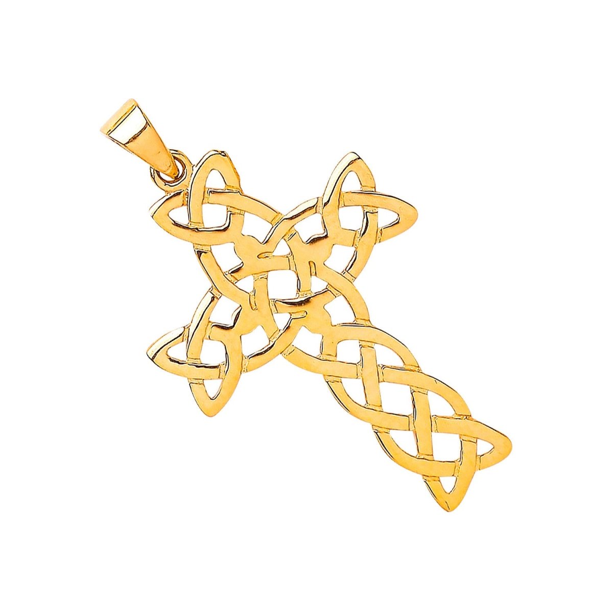 9ct Yellow Gold Celtic Cross – Timeless Heritage - Samuel Perry