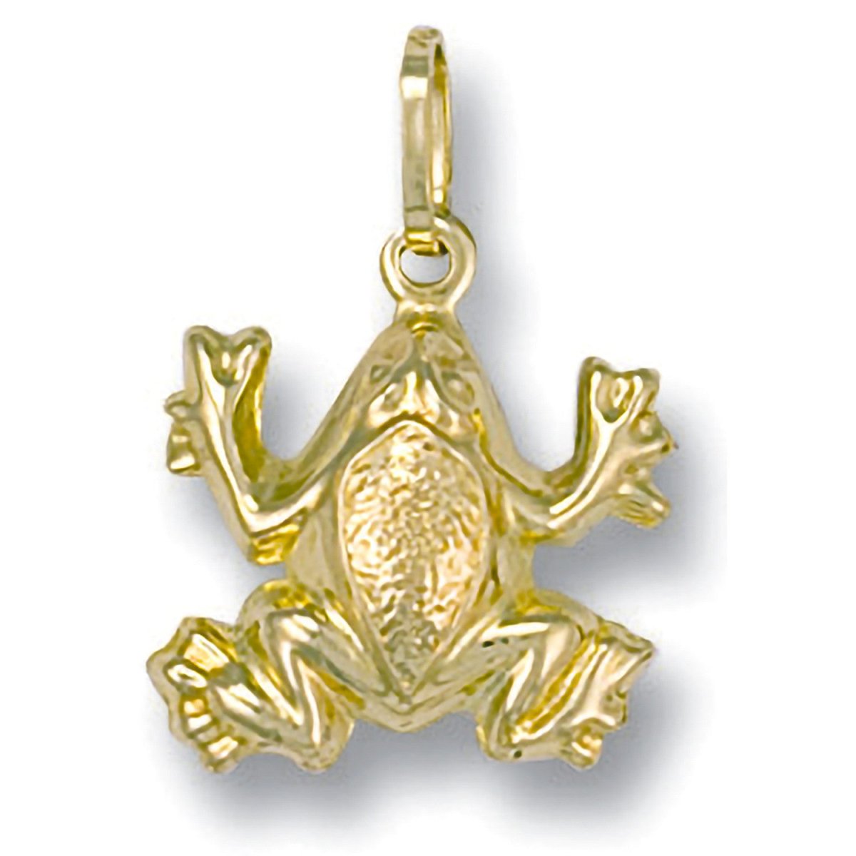 9ct Yellow Gold Frog Pendant – Playful & Unique - Samuel Perry