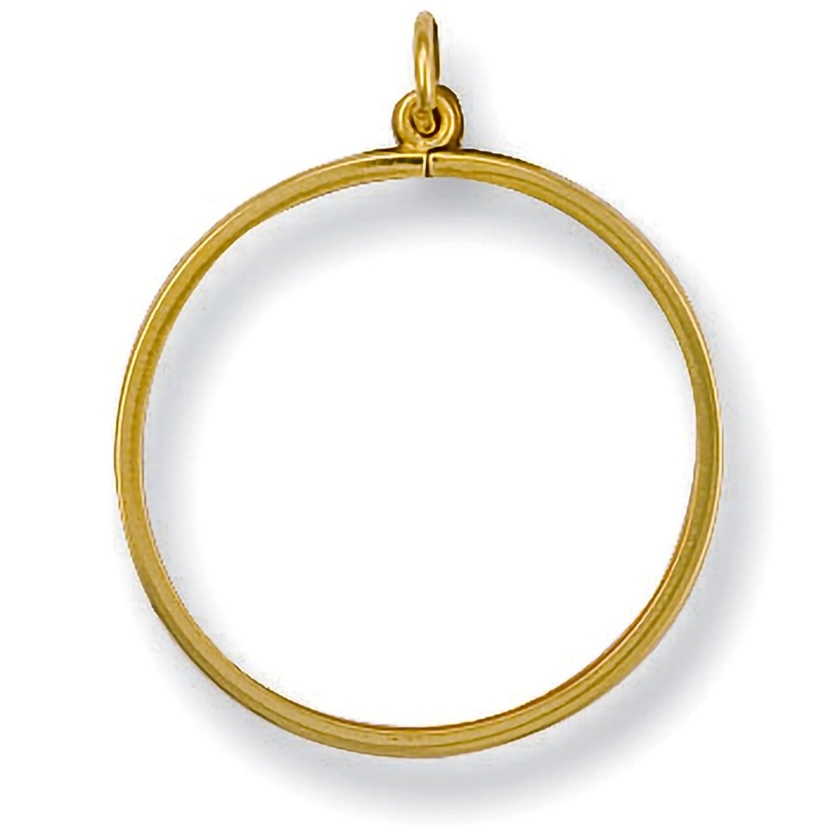 9ct Yellow Gold Full Sovereign Pendant Mount – Classic & Timeless - Samuel Perry