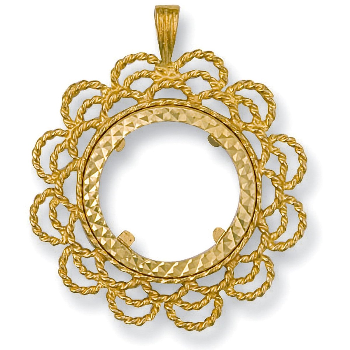 9ct Yellow Gold Full Sovereign Pendant – Sophisticated Elegance - Samuel Perry