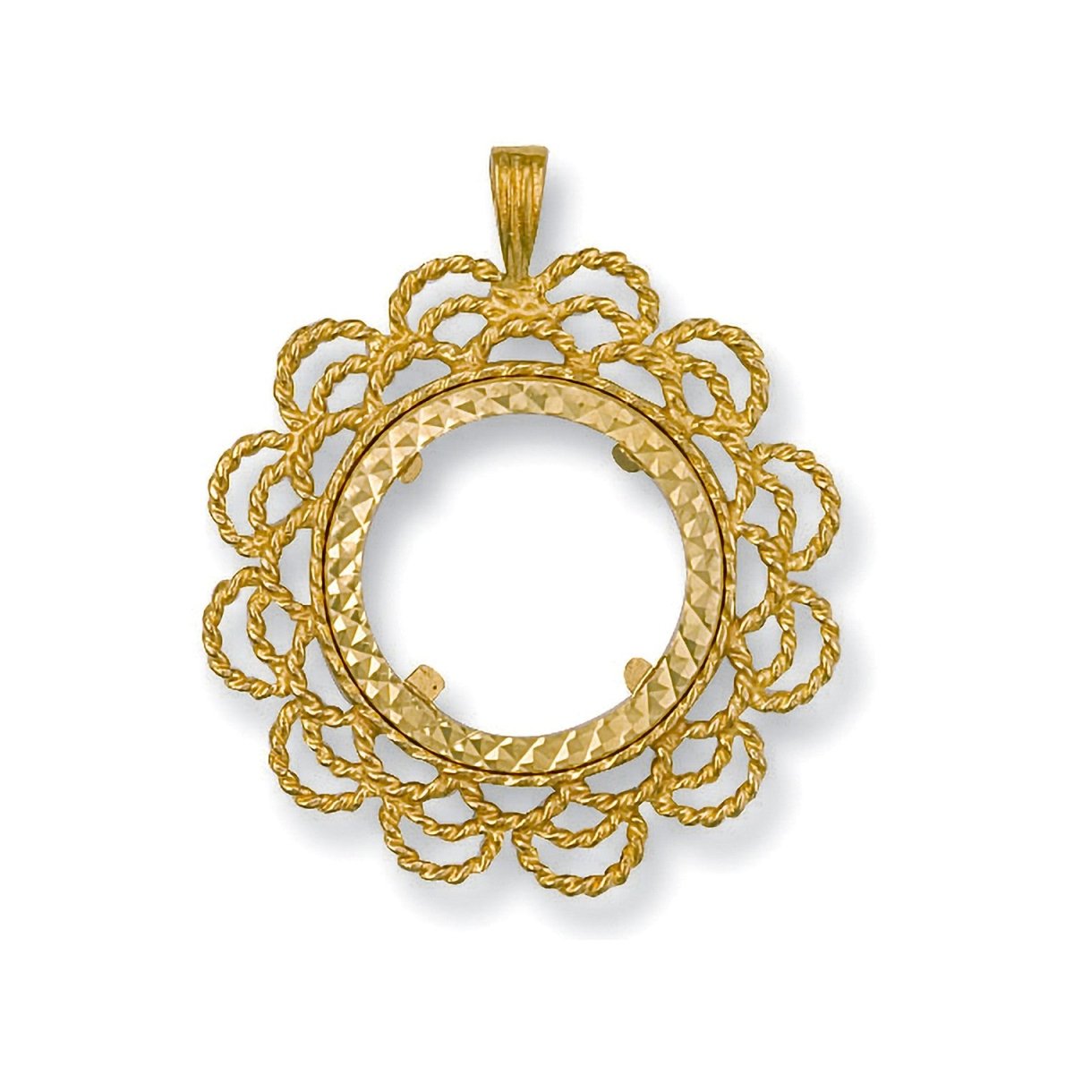 9ct Yellow Gold Half Sovereign Pendant – Timeless Craftsmanship - Samuel Perry