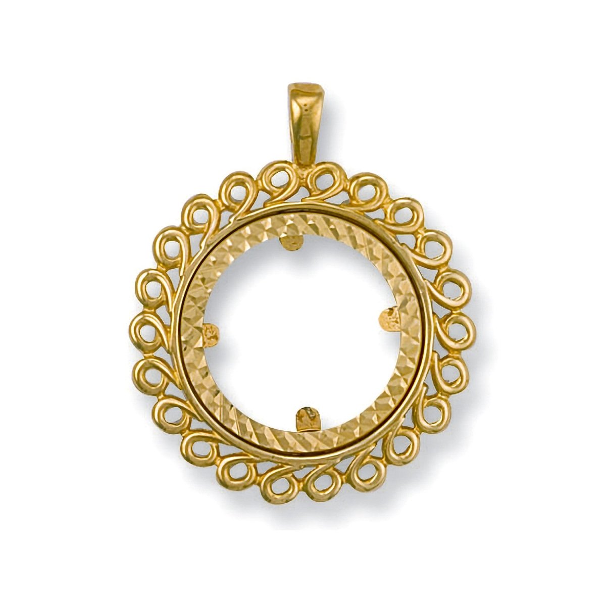 9ct Yellow Gold Half Sovereign Pendant – Timeless Elegance - Samuel Perry