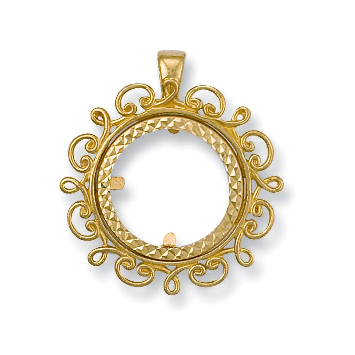 9ct Yellow Gold Half Sovereign Pendant – Timeless Elegance - Samuel Perry