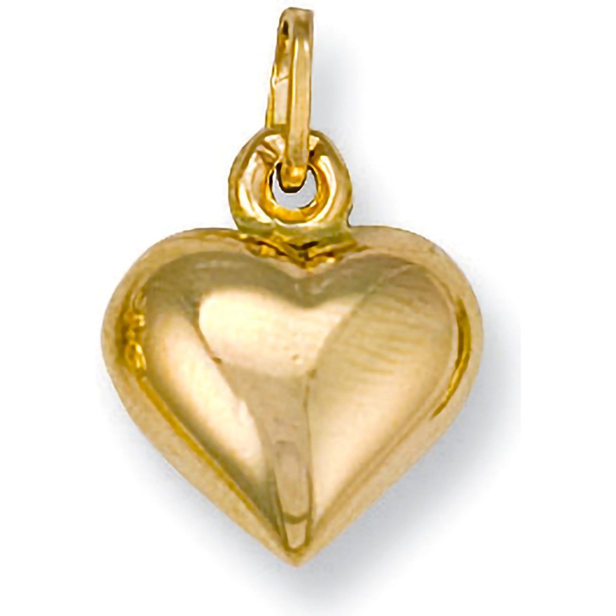 9ct Yellow Gold Heart Pendant – Elegant & Timeless - Samuel Perry