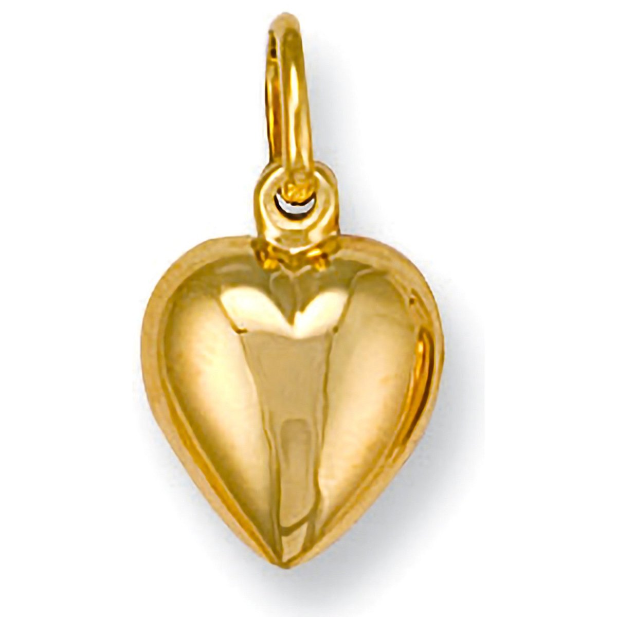 9ct Yellow Gold Heart Pendant – Timeless & Elegant - Samuel Perry
