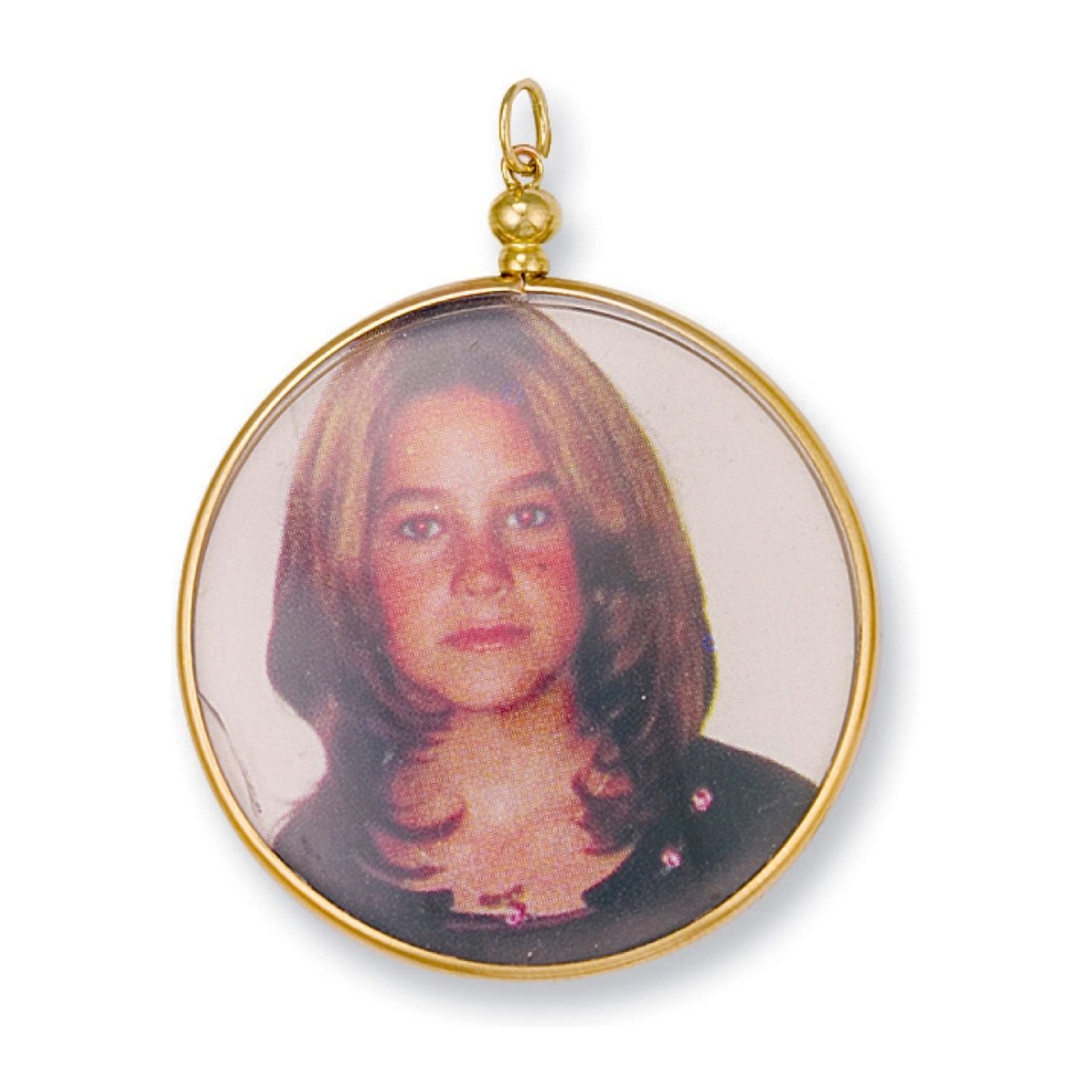 9ct Yellow Gold Medium Picture Frame Pendant – Timeless Keepsake - Samuel Perry