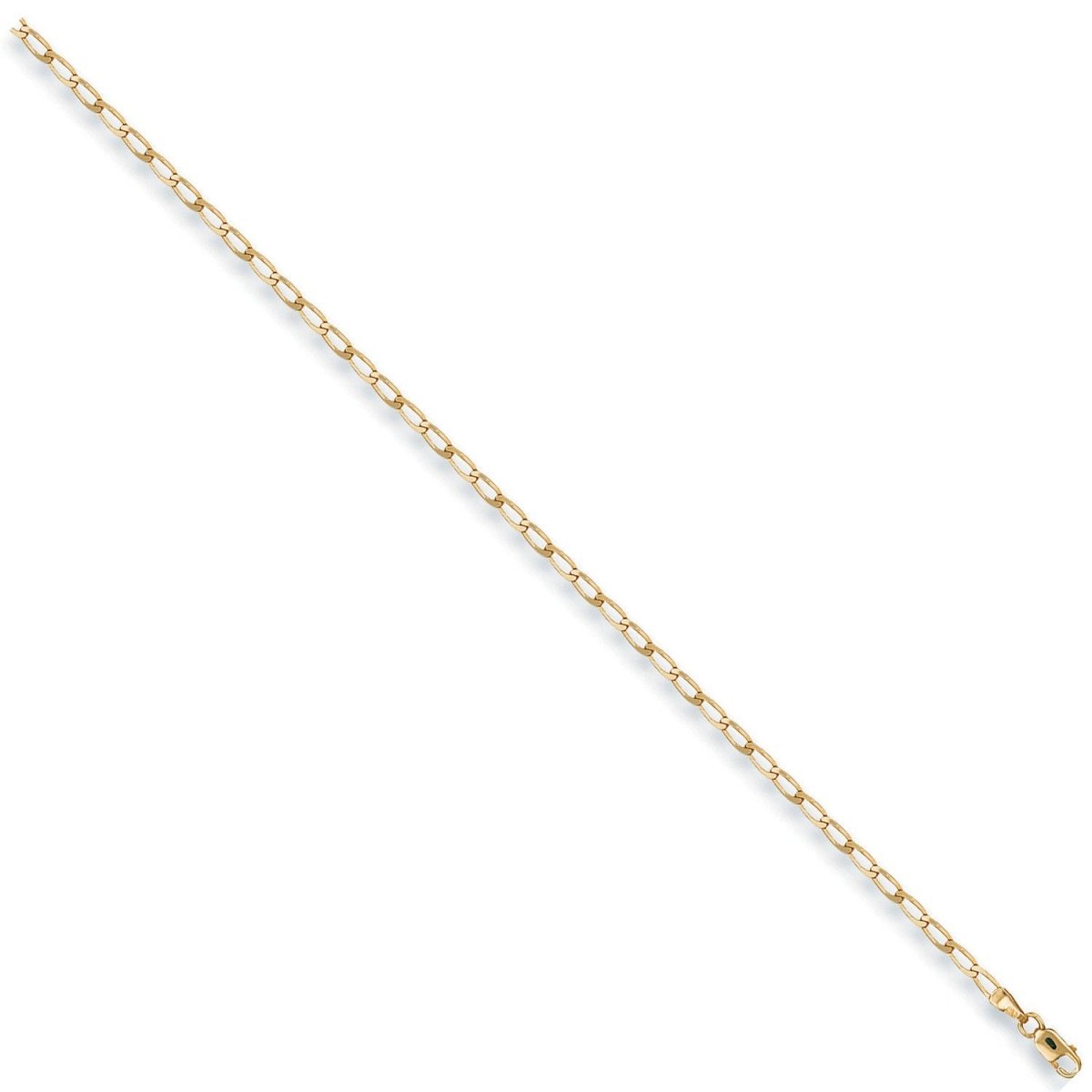 9ct Yellow Gold Rada Anklet – Elegant Simplicity - Samuel Perry