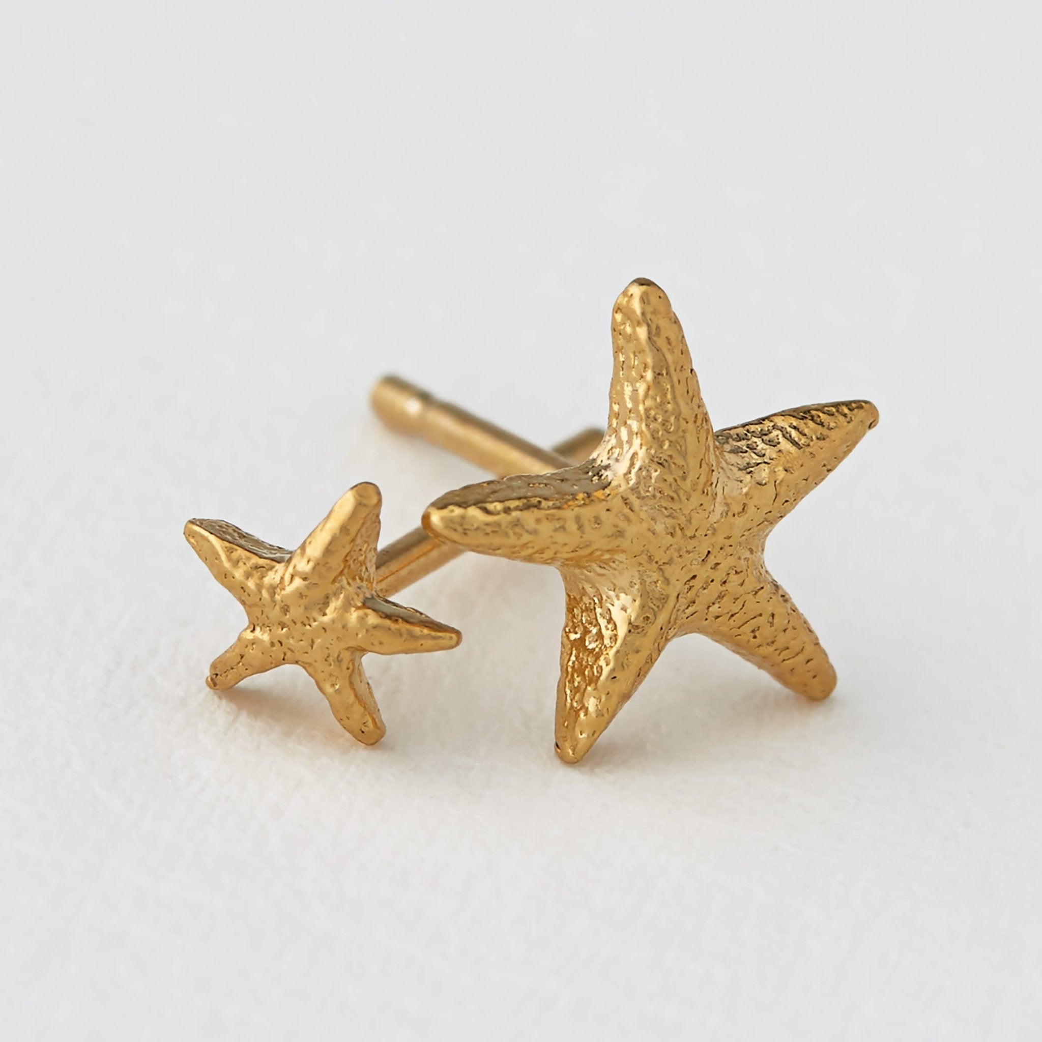 Asymmetric Starfish Stud Earrings - Samuel Perry