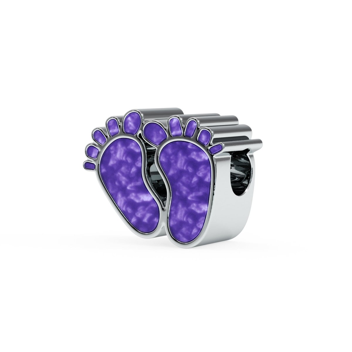 Baby Foot Memorial Charm - Samuel Perry