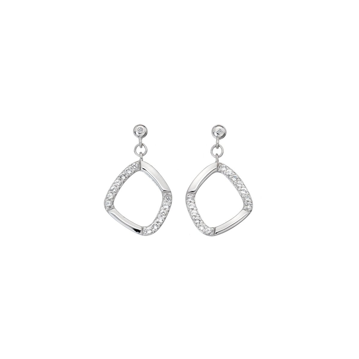Behold White Topaz Earrings - Samuel Perry
