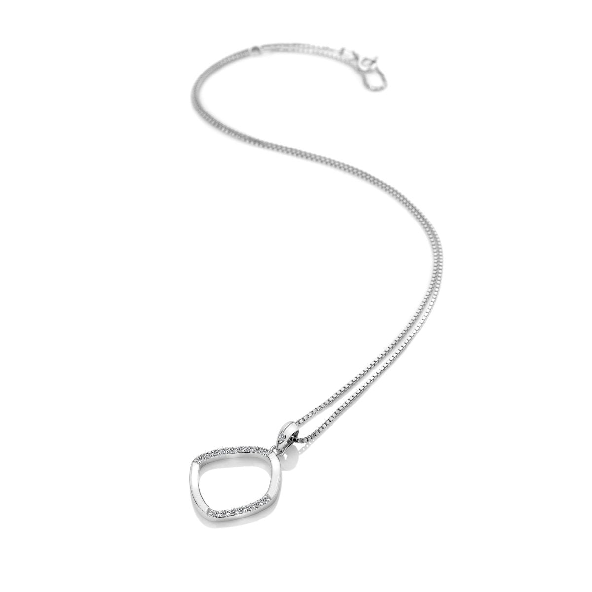 Behold White Topaz Pendant - Large - Samuel Perry
