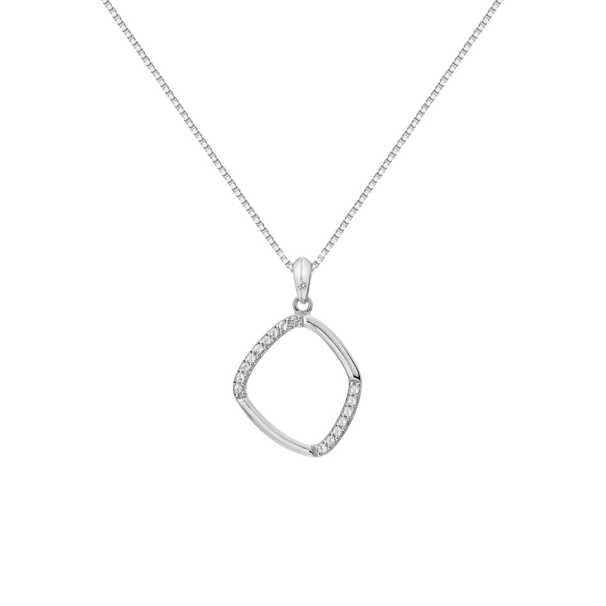 Behold White Topaz Pendant - Large - Samuel Perry