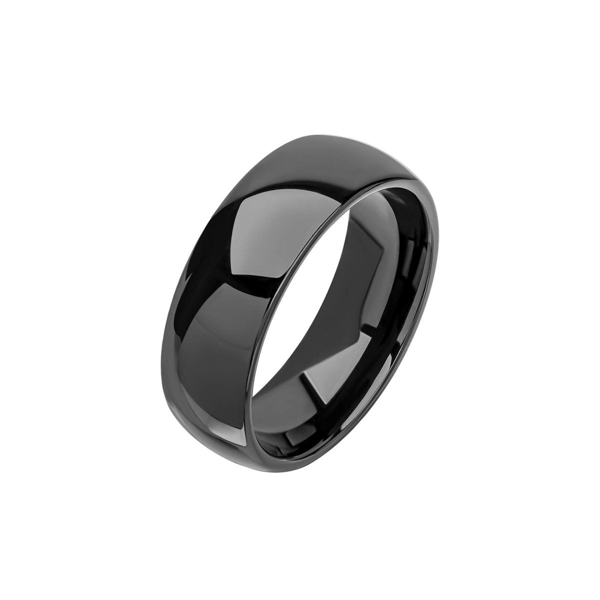 Black Plated Tungsten Ring - Samuel Perry