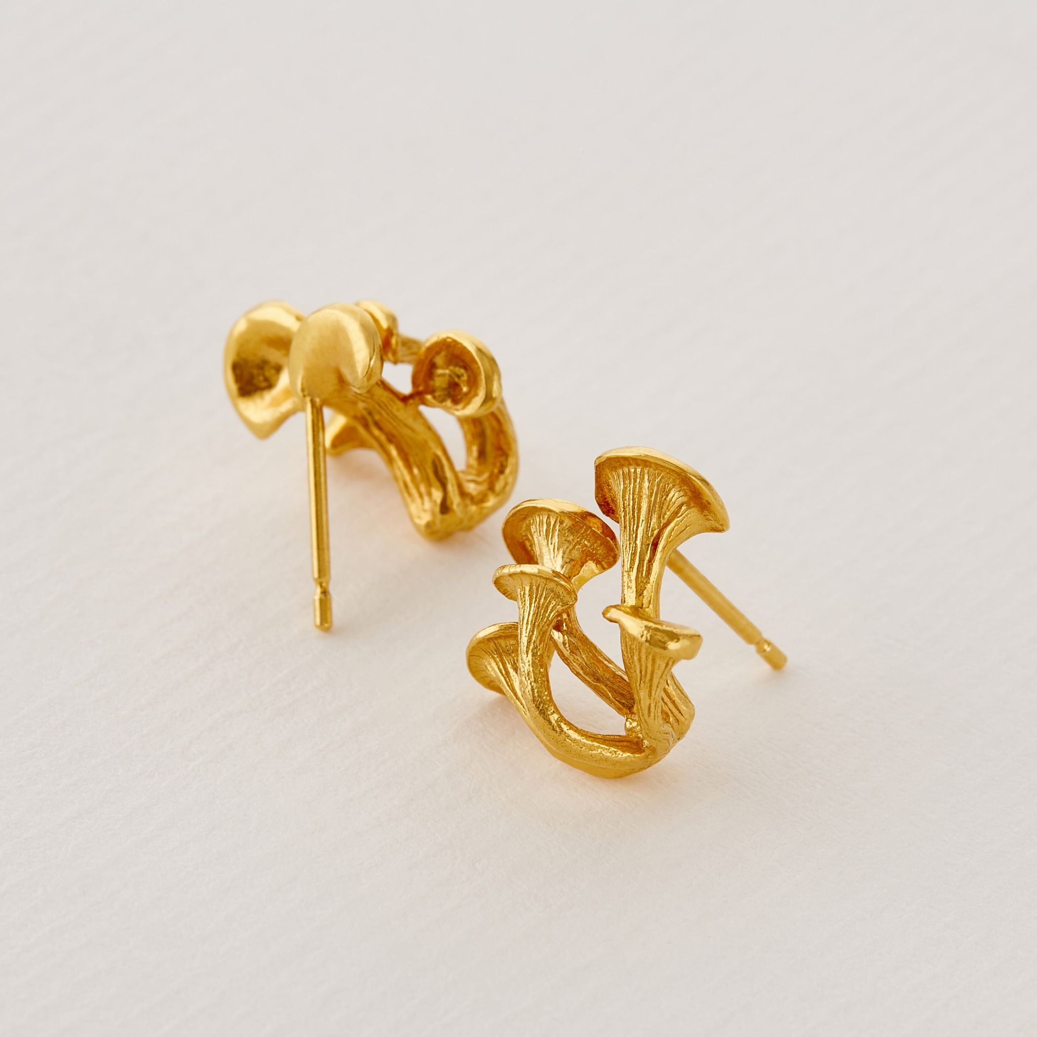 Clustered Mushroom Earrings - Samuel Perry