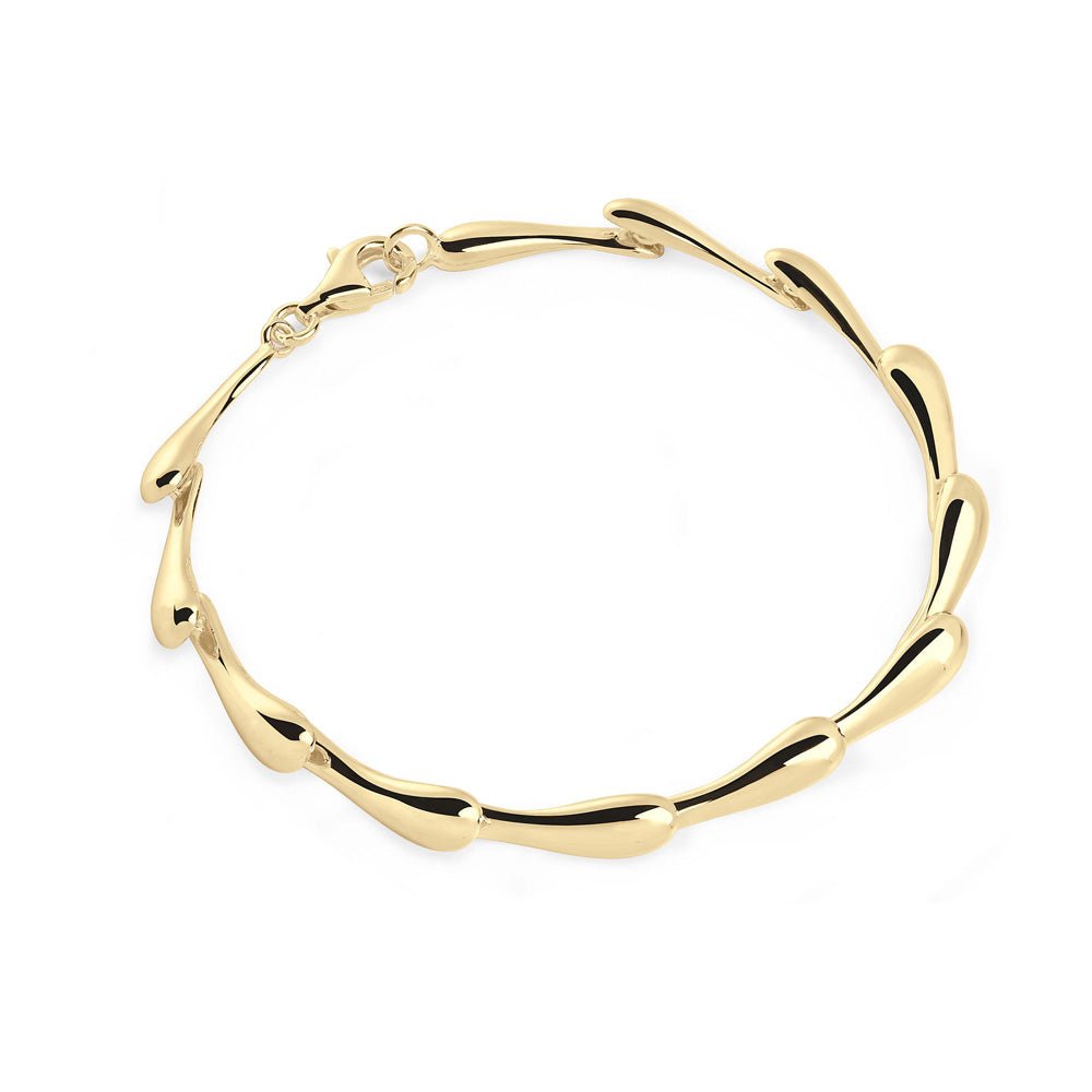 Continual Drip Bracelet in Gold Vermeil - Samuel Perry