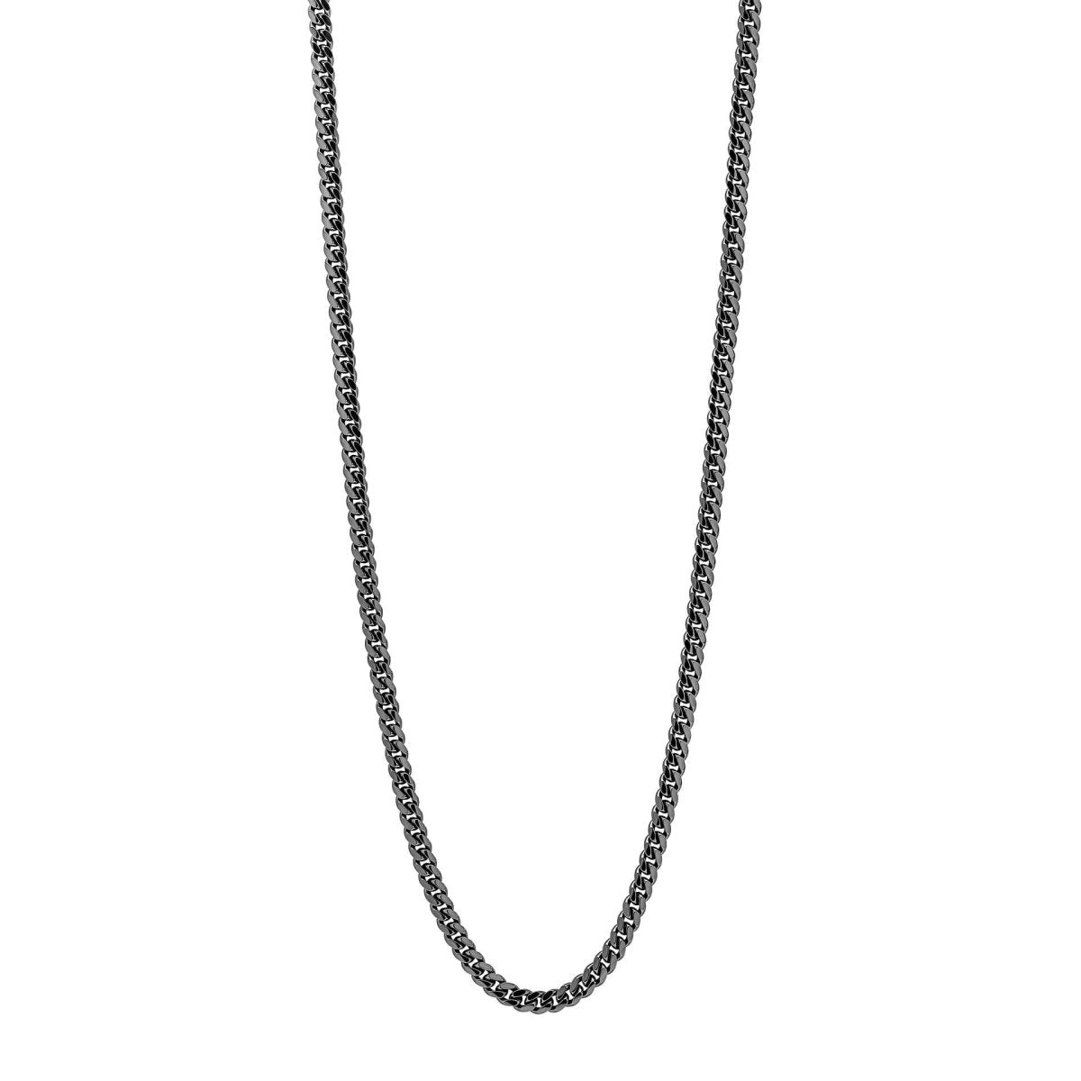 Cuban Link Chain Sterling Silver Necklace - Samuel Perry