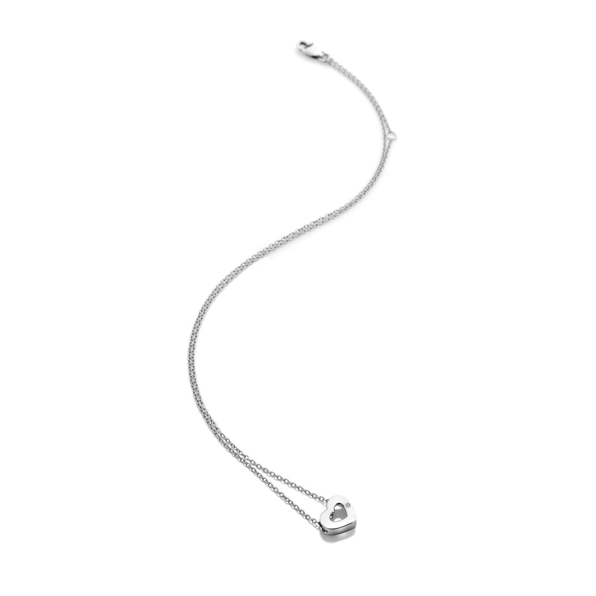 Diamond Amulet Heart Pendant - Samuel Perry