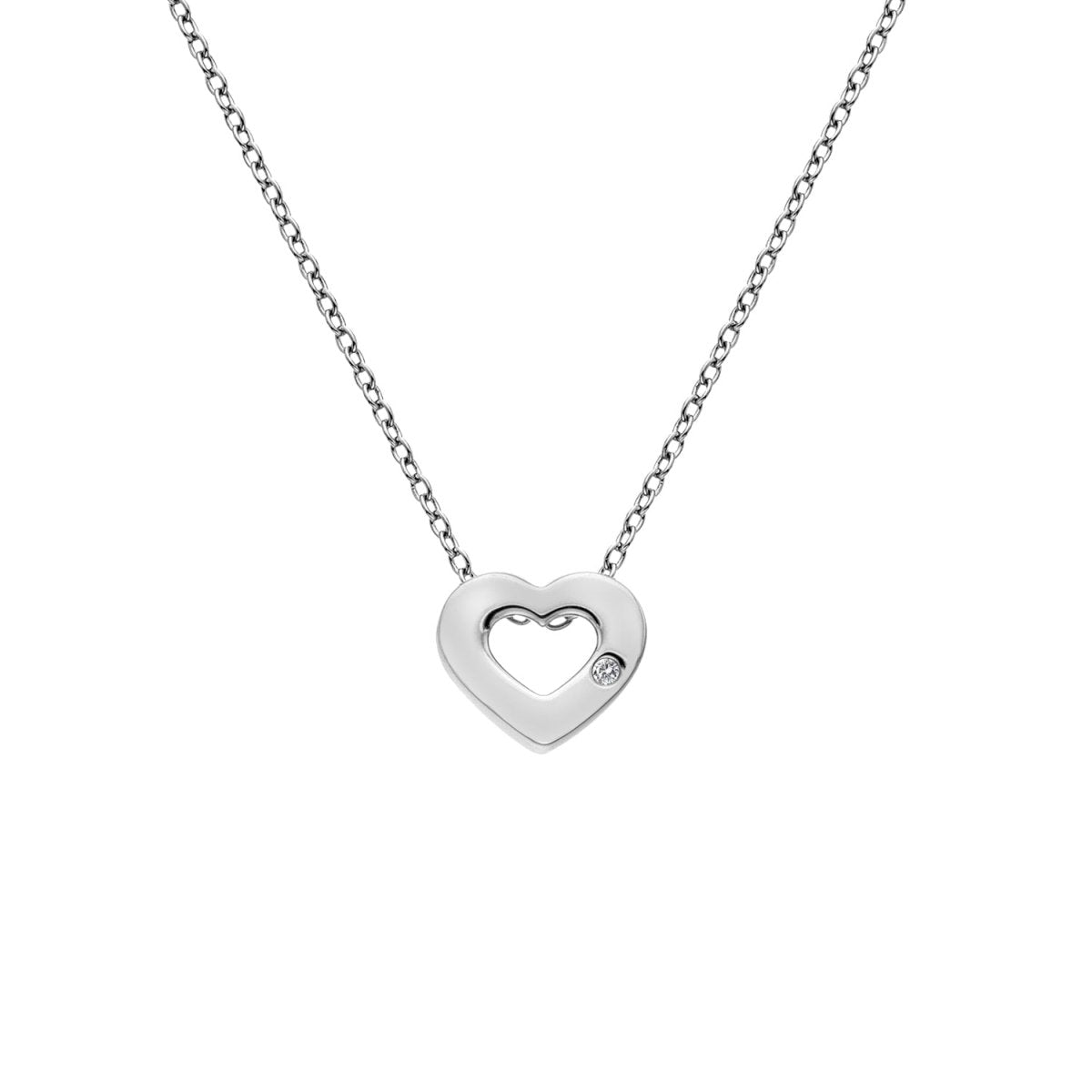 Diamond Amulet Heart Pendant - Samuel Perry