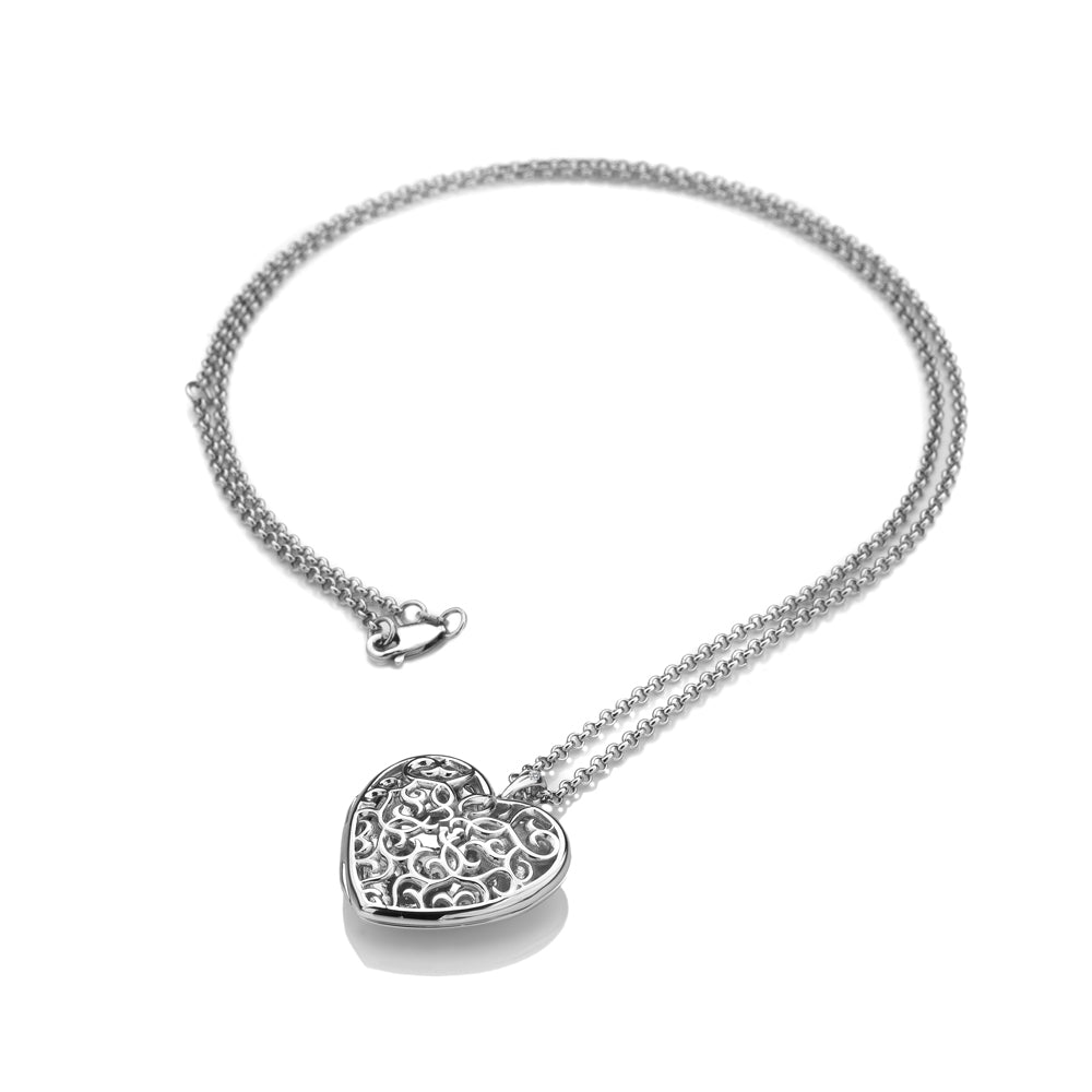 Embracing Heart Locket - Large - Samuel Perry