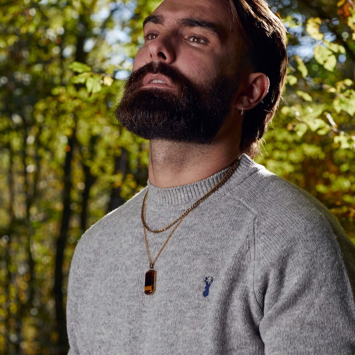 Figaro Link Gold Chain Necklace - Samuel Perry