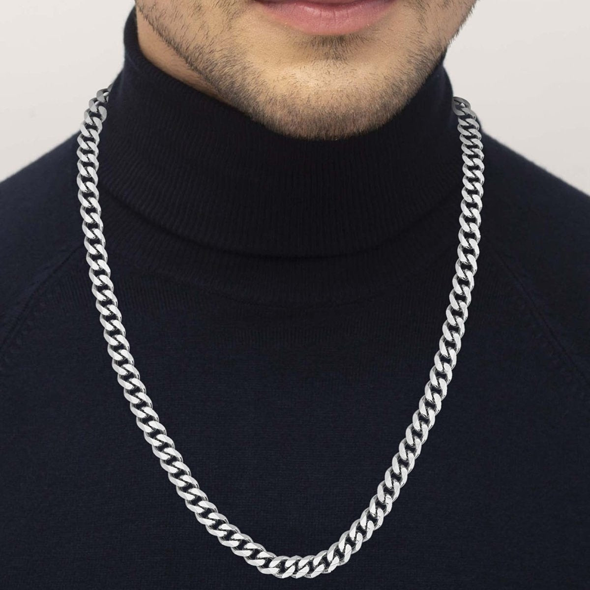 Gents BOSS Stainless Steel Chain Link Necklace - Samuel Perry