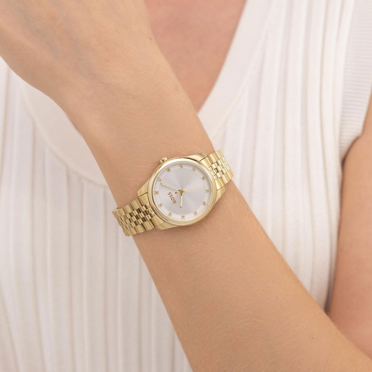Graceful 32mm Crystal Ladies Watch - Samuel Perry