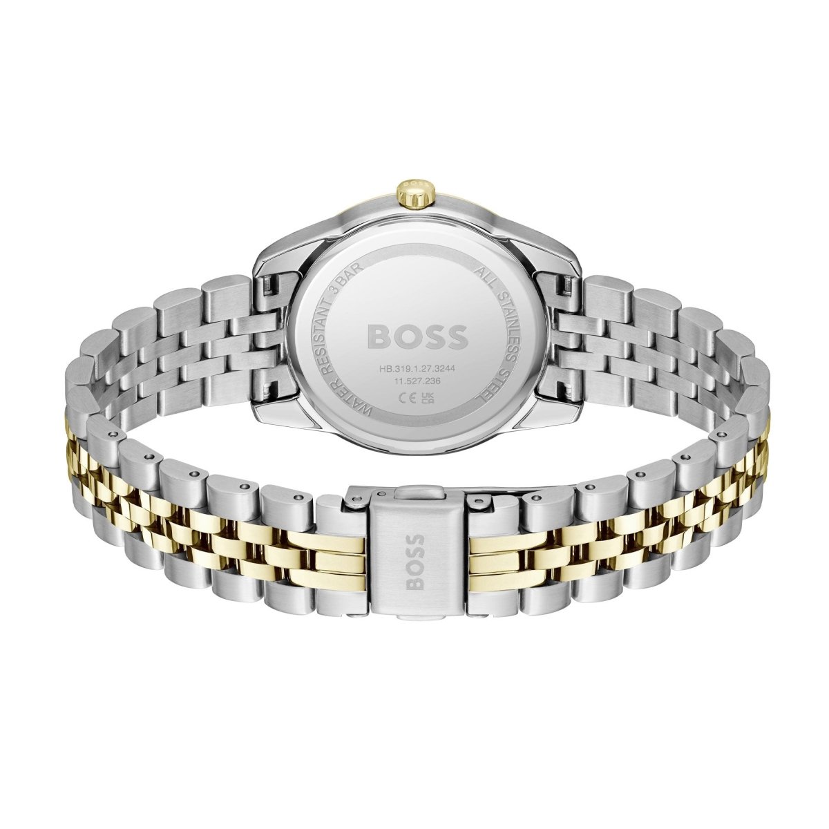 Graceful Two Tone Crystal Ladies Watch - Samuel Perry
