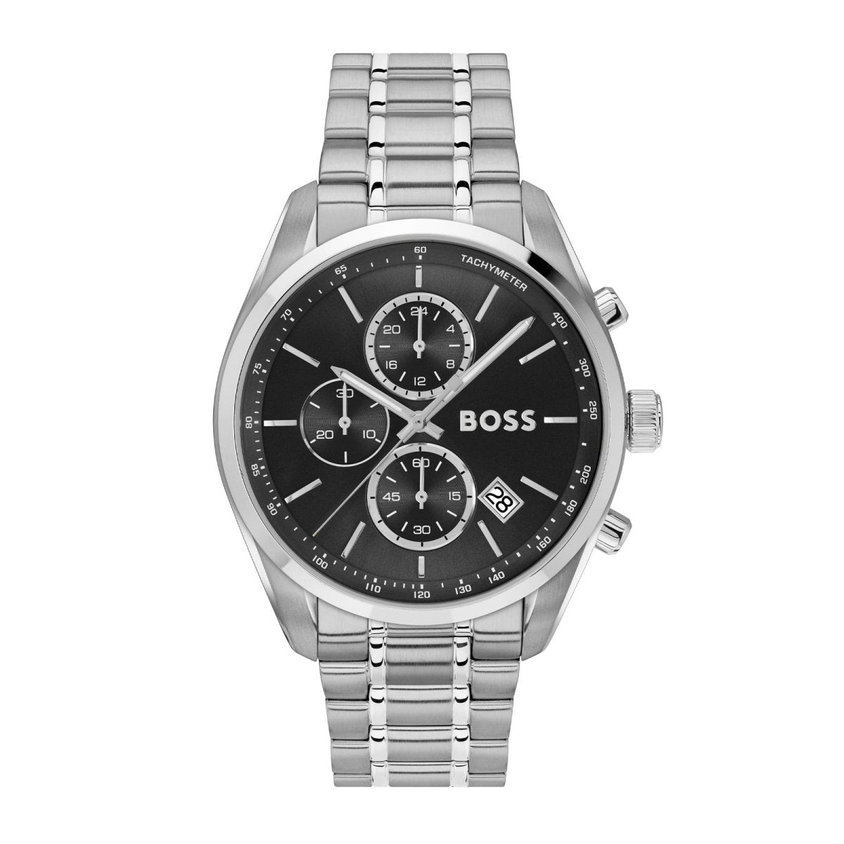 Grand Prix Mens Watch 44.5mm Black - Samuel Perry