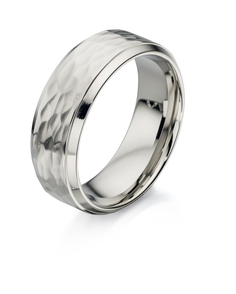 Hammer Textured Ring - Samuel Perry