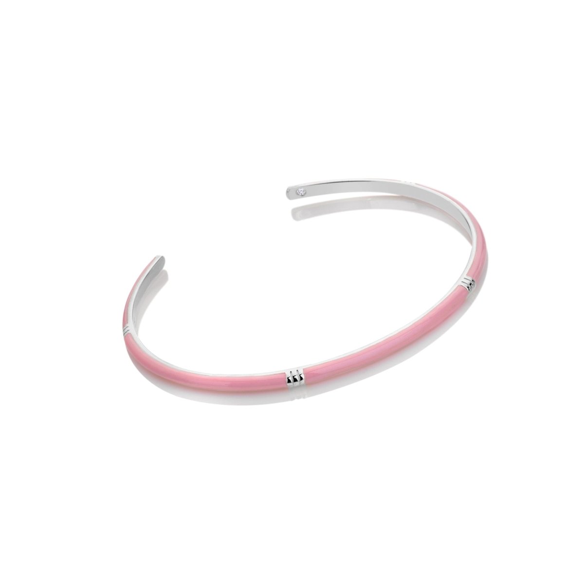 HD X TG Enamel Bangle - Pink - Samuel Perry