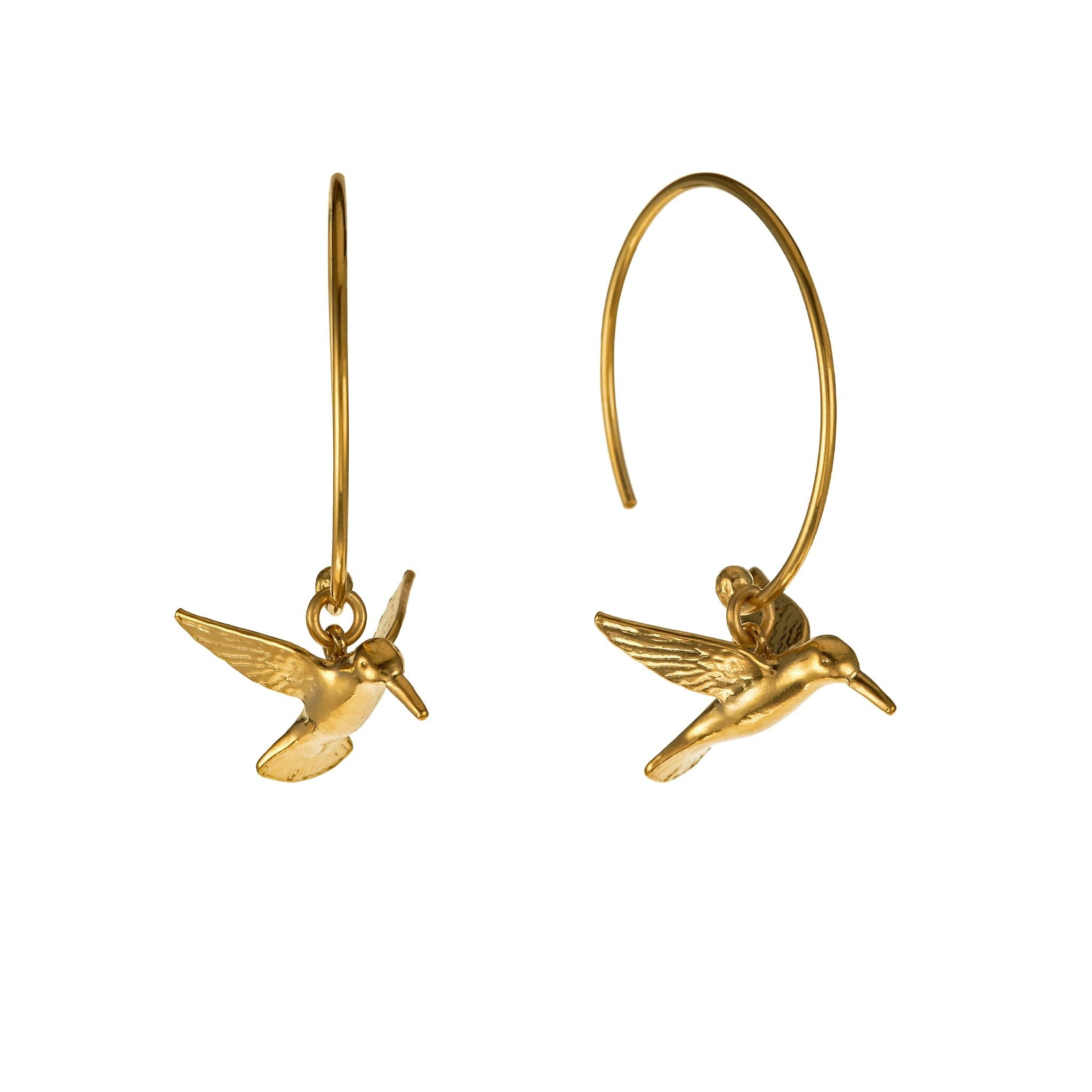 Hummingbird Hoop Earrings - Samuel Perry