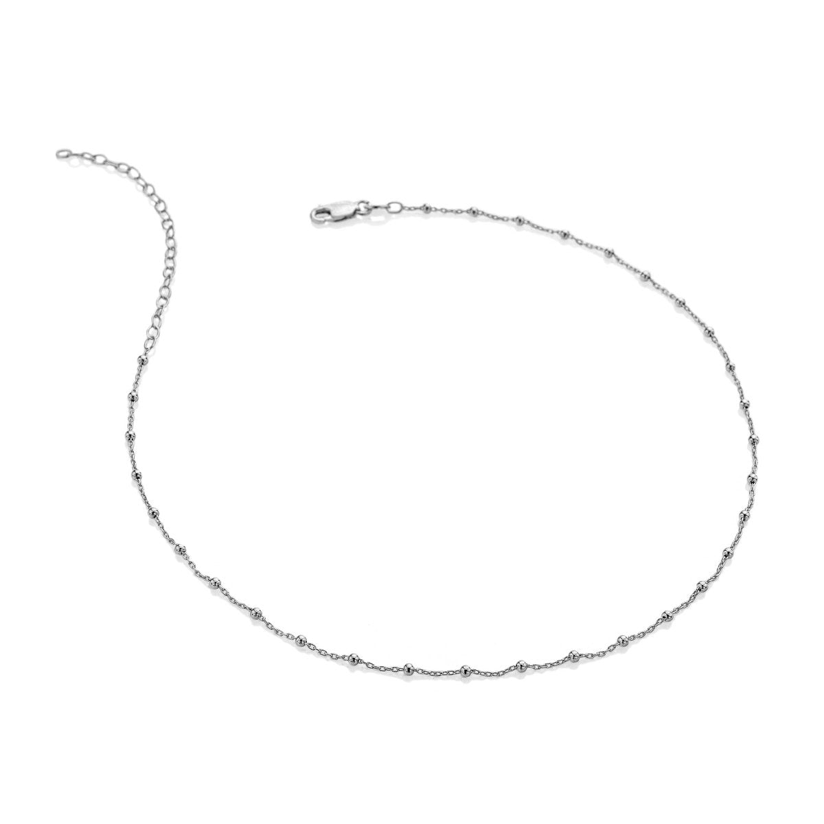 Intermittent Bead Cable Chain Choker - Samuel Perry