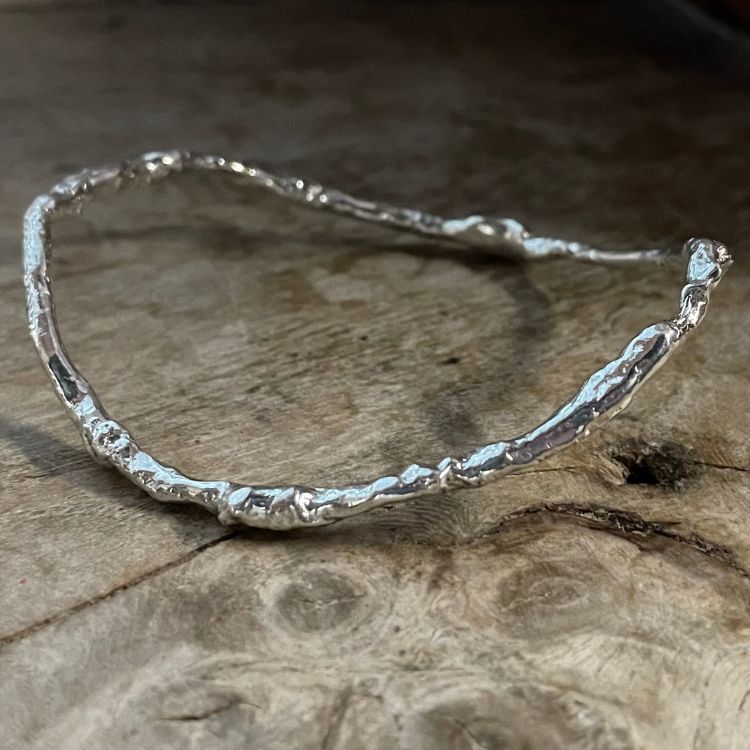 Molten Wave Bangle - Samuel Perry