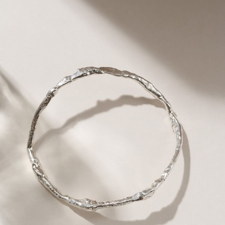 Molten Wave Bangle - Samuel Perry
