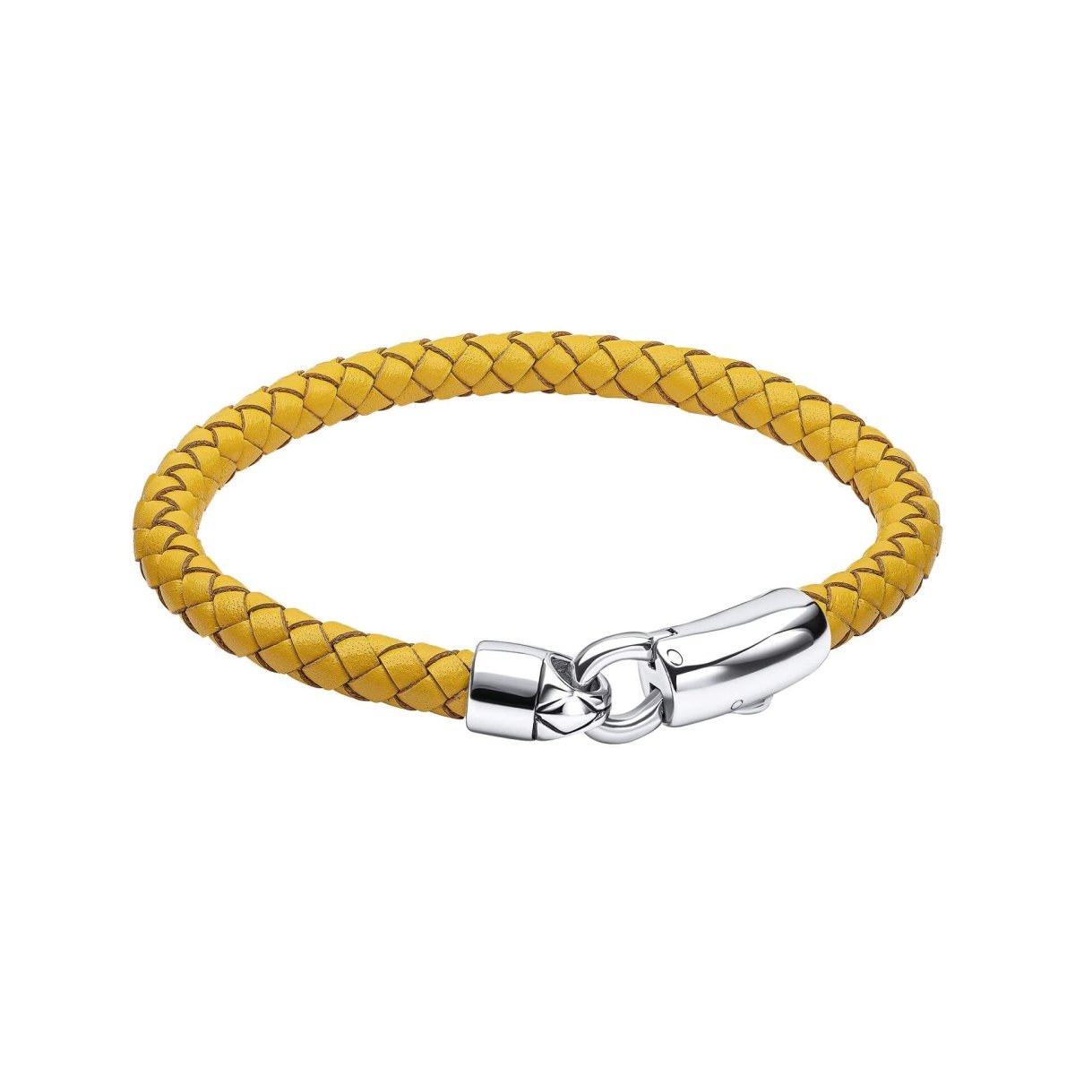 Mustard Yellow Leather Bracelet - Samuel Perry