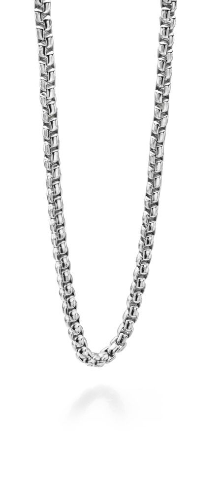 Stainless Steel Large Link Belcher Chain Necklace