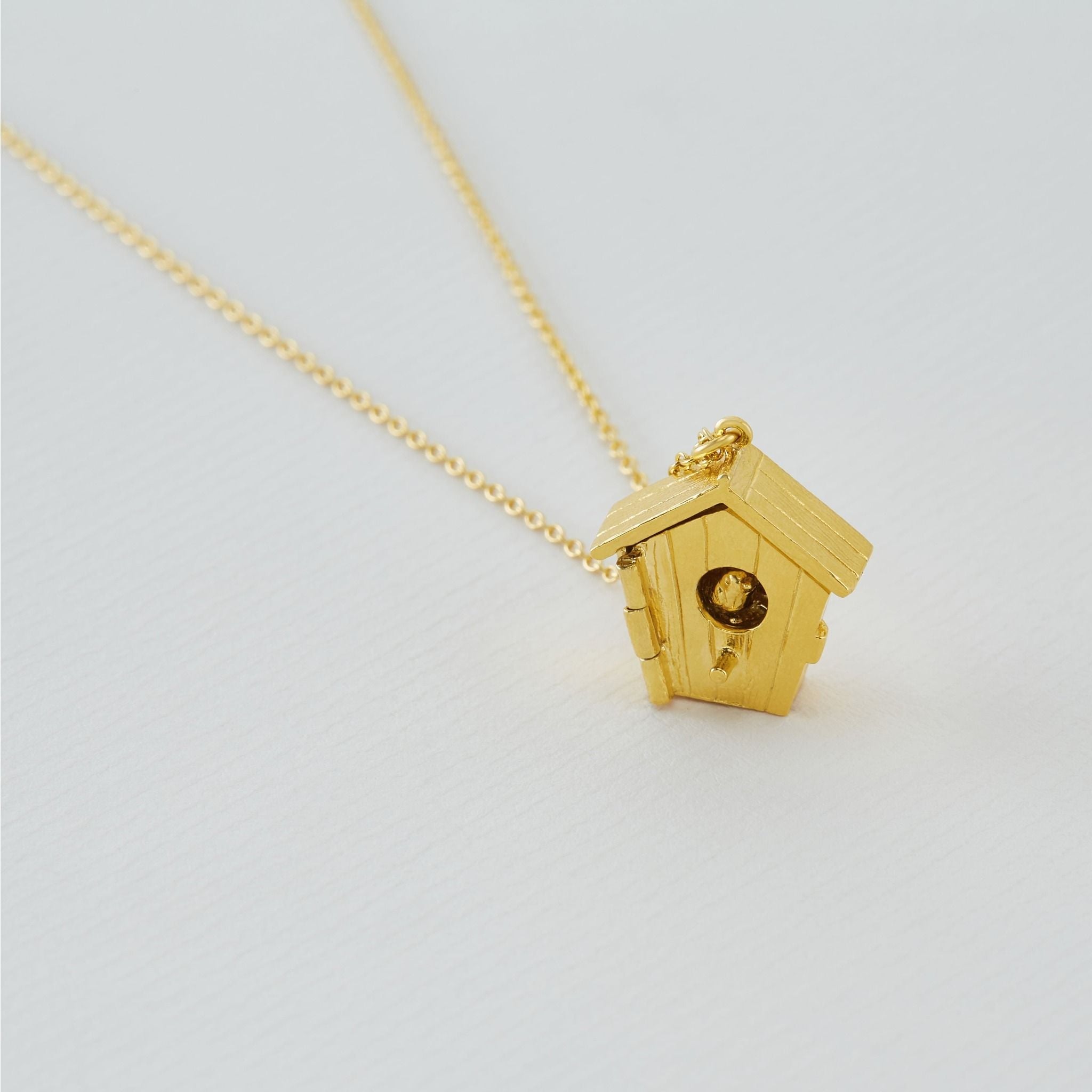 Nesting Birdhouse Necklace - Samuel Perry