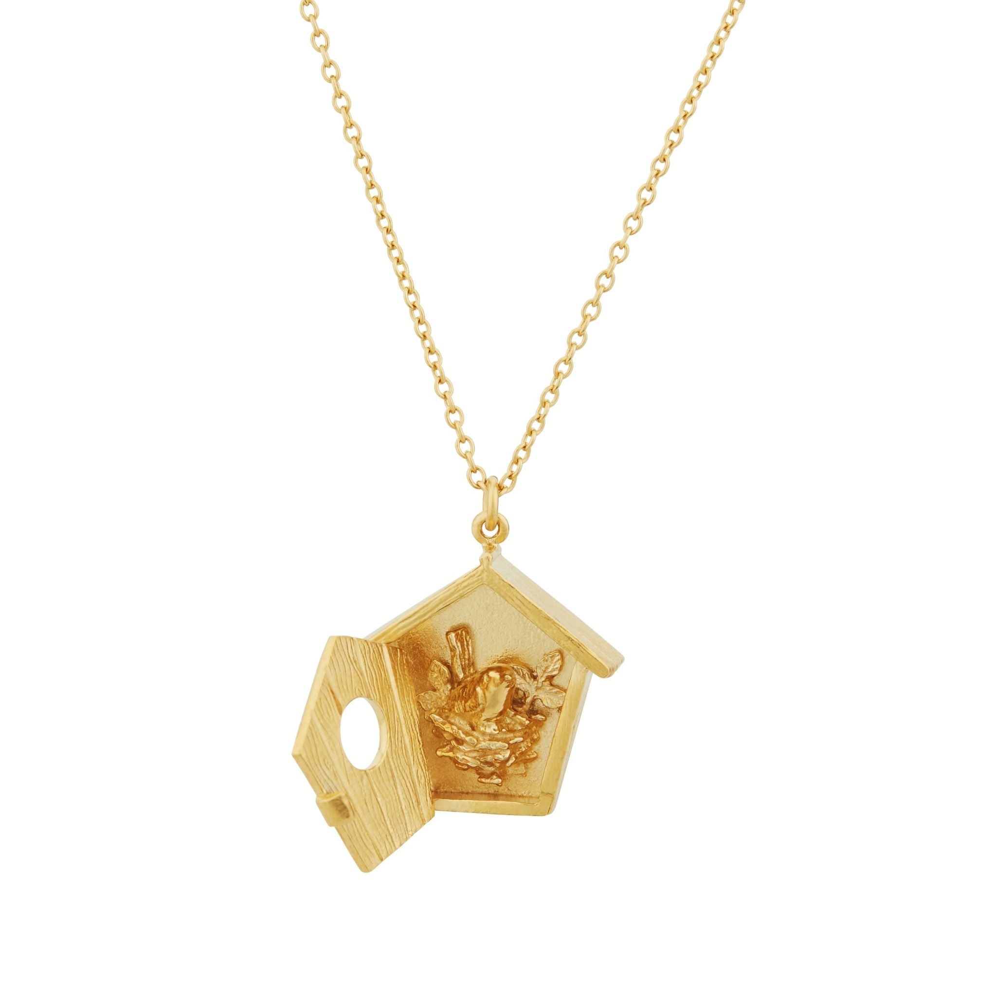 Nesting Birdhouse Necklace - Samuel Perry