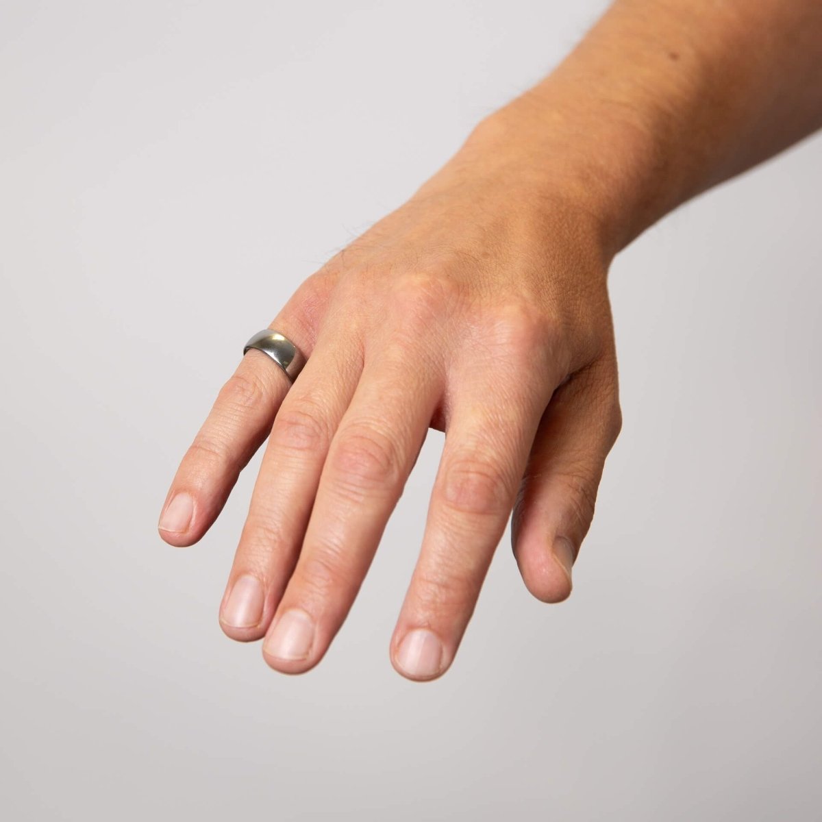 Plain Polished Tungsten Ring - Samuel Perry