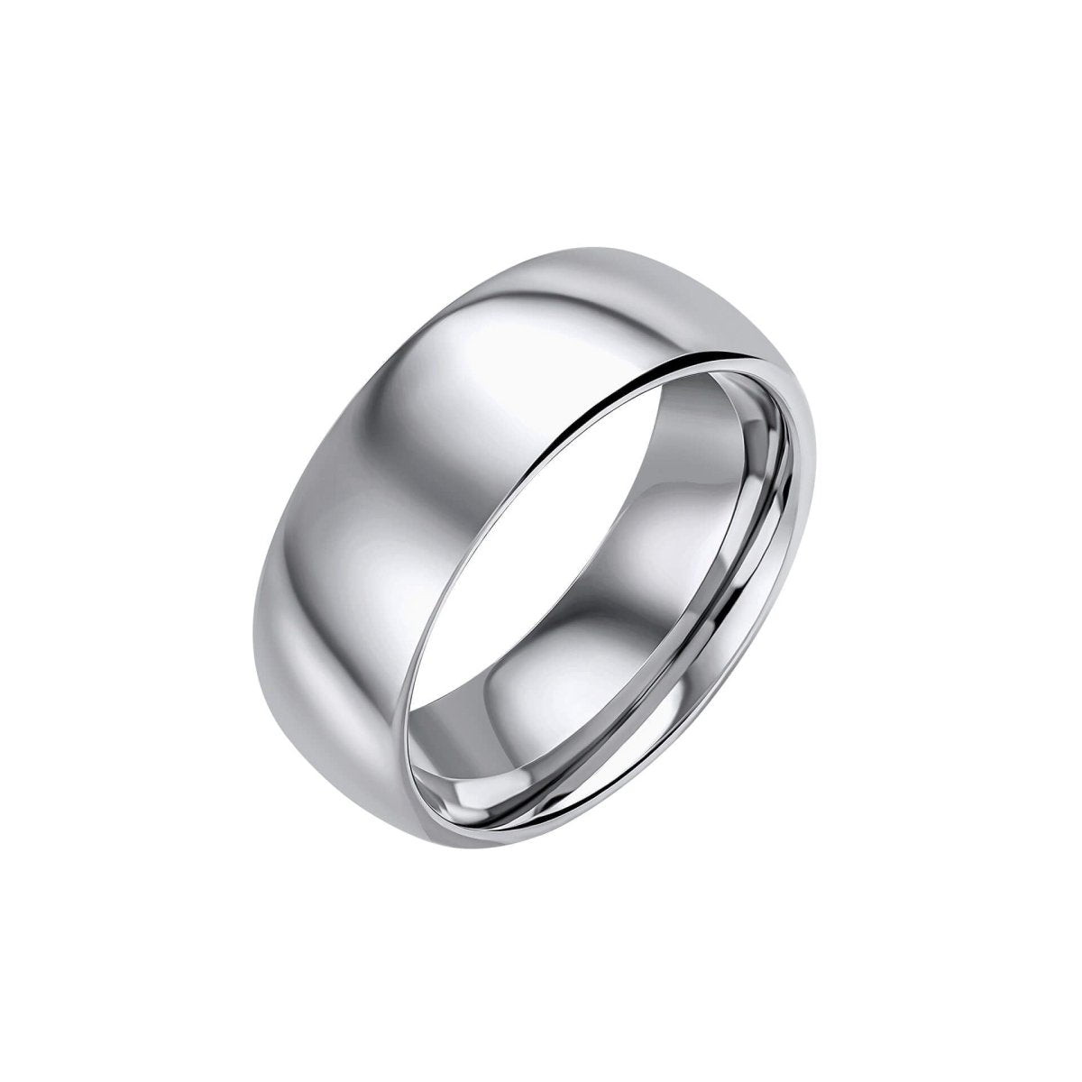Plain Polished Tungsten Ring - Samuel Perry