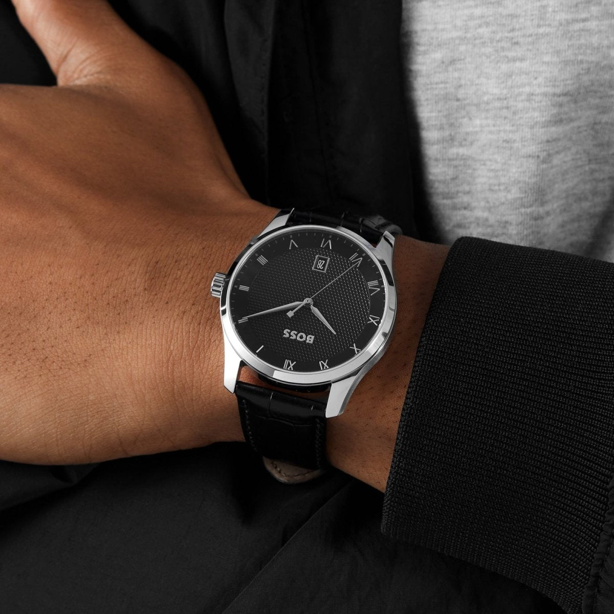 Principle Mens Watch Black 41mm - Samuel Perry